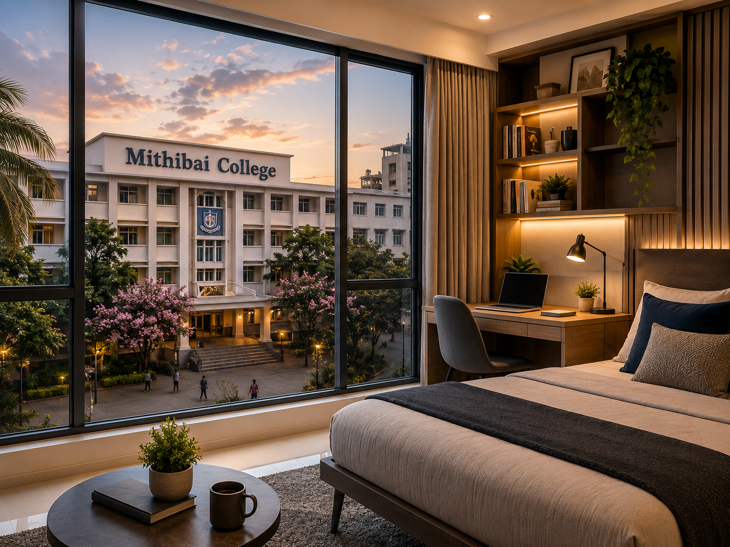 Best Luxury Student Residence Near Mithibai College in Mumbai